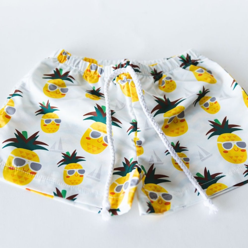 Pineapple Swim Trunks